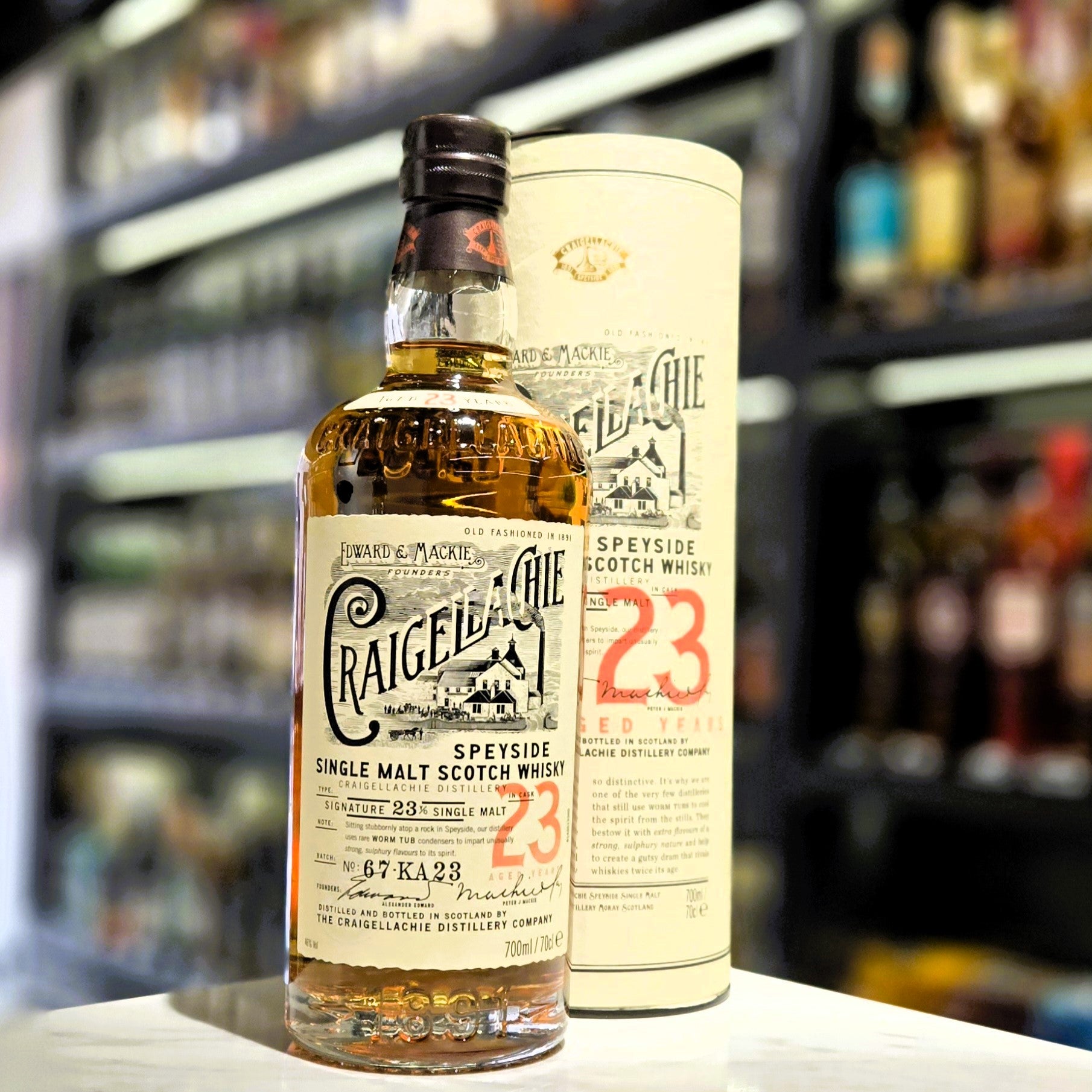 Craigellachie 23 Year Old (Batch 67. KA 23)Single Malt Scotch Whisky – The  Whisky Knight