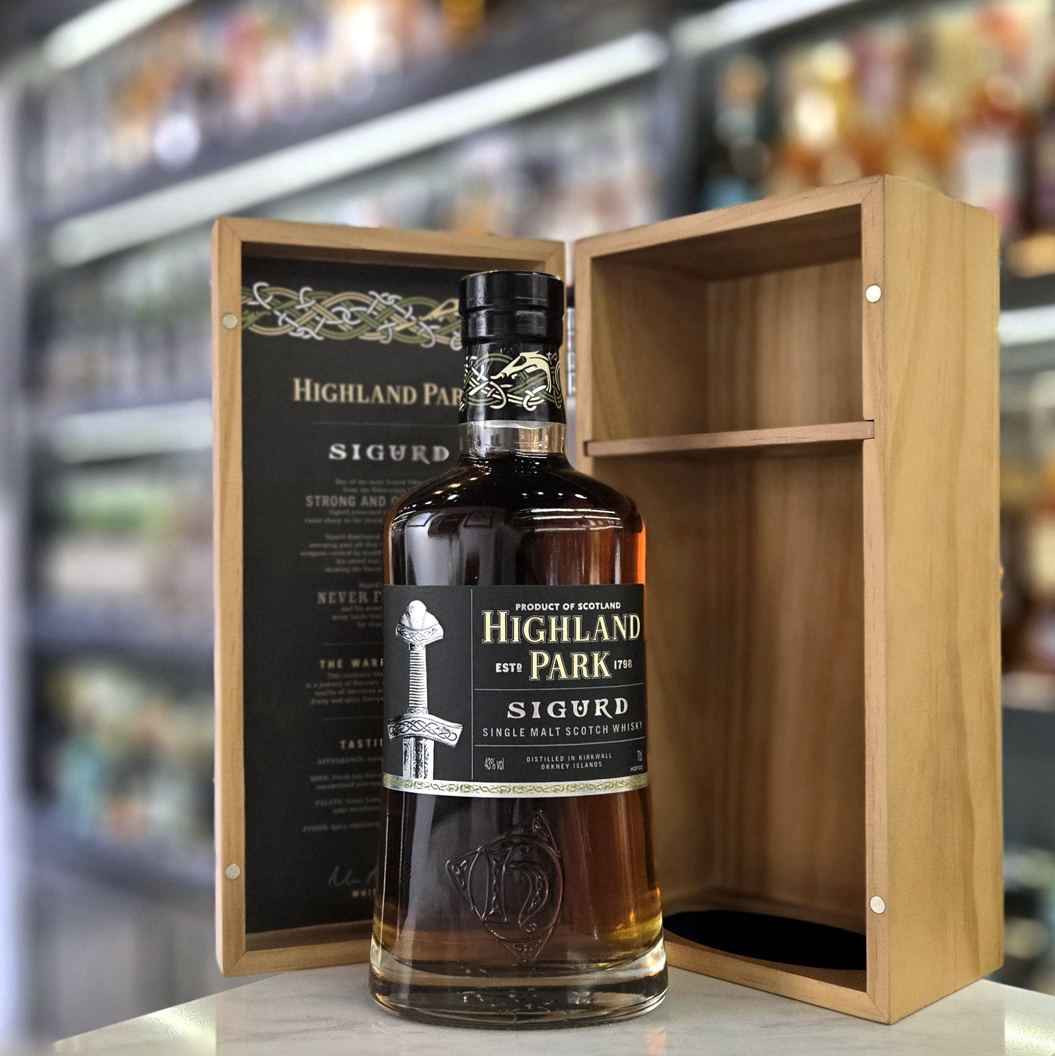 Highland Park Sigurd Single Malt Scotch Whisky – The Whisky Knight