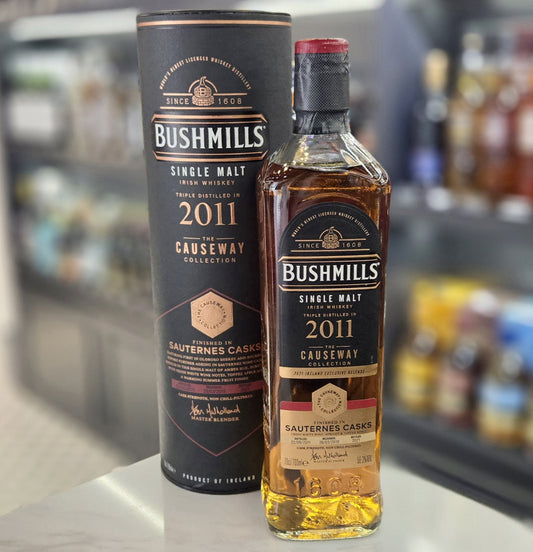 Bushmills 2011 Causeway Sauternes Cask Finished Single Malt Irish Whiskey