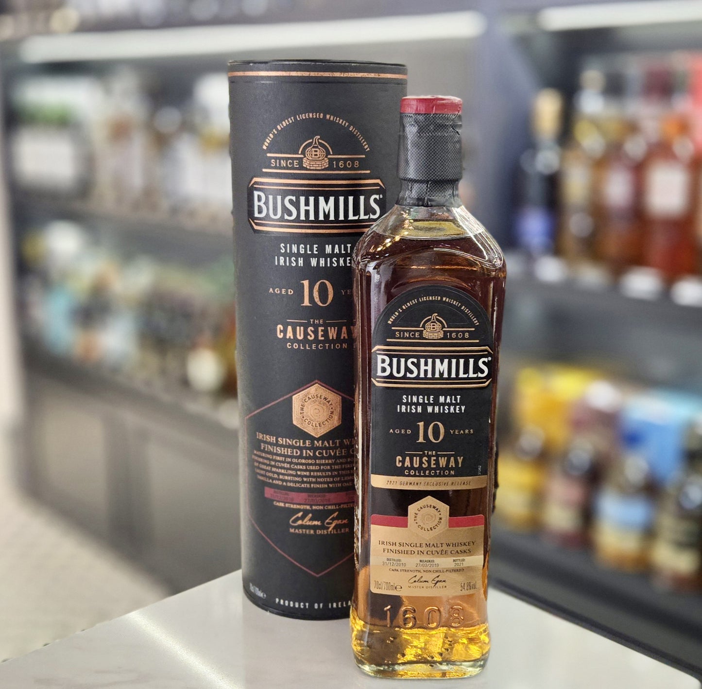 Bushmills Causeway 10 Year Old Cuvee Cask Single Matl Irish Whiskey