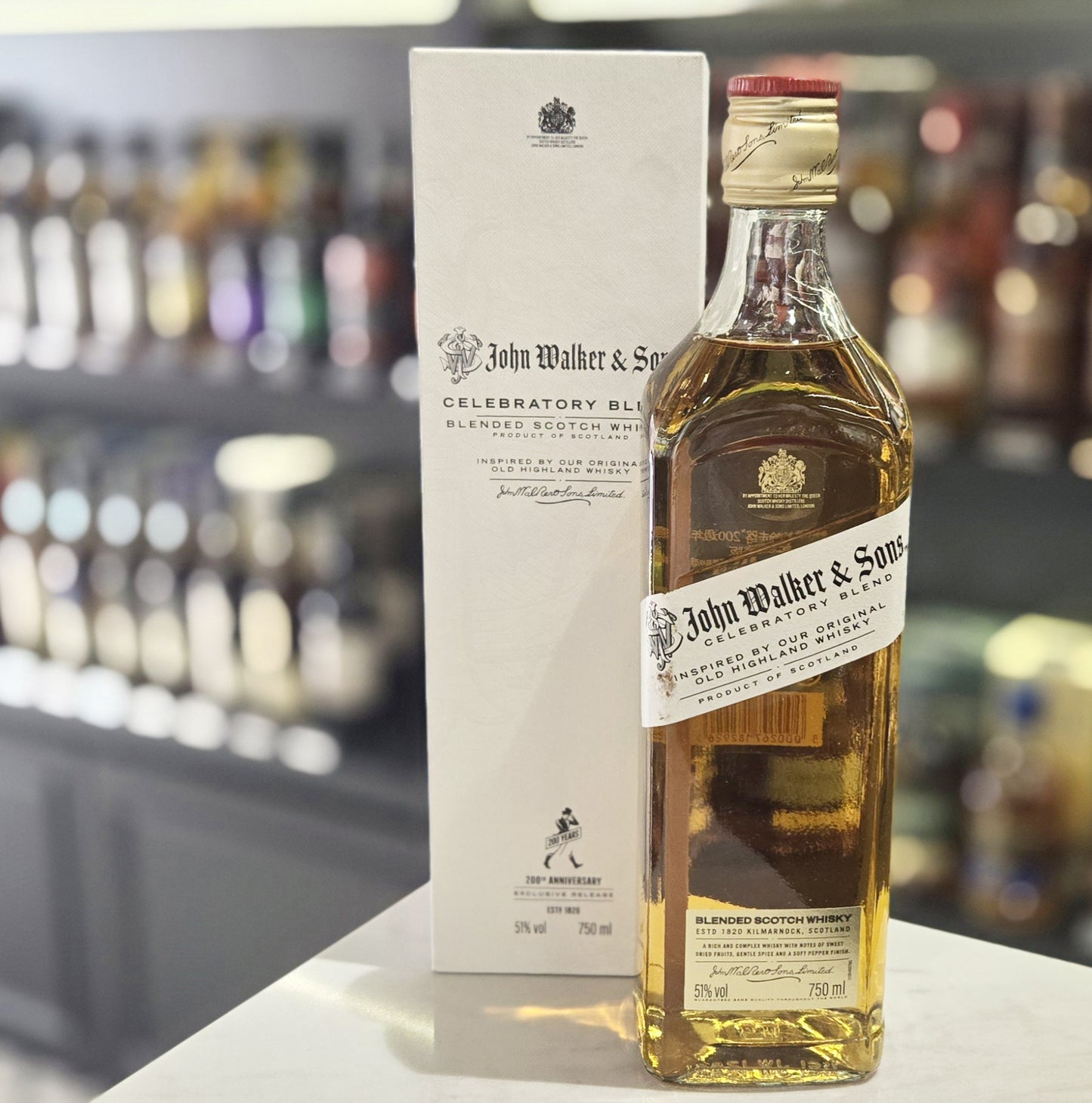 Johnnie Walker Celebrate Blend Malt Scotch Whisky