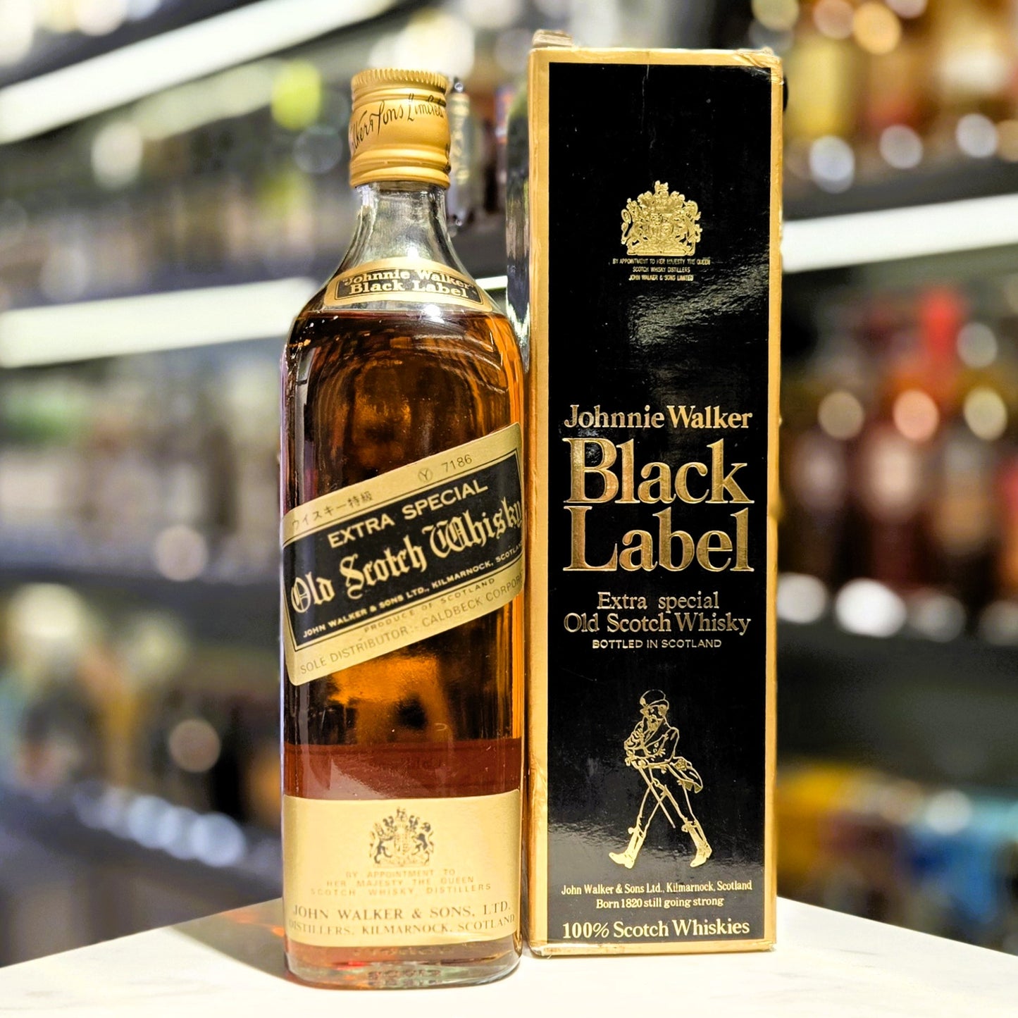 Johnnie Walker Black Label (Old Bottled) Blended Scotch Whisky